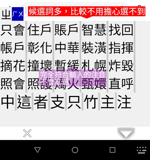 ดาวน์โหลด gcin – แอปพิมพ์ภาษาจีนครบวงจร ใช้งานง่าย รองรับหลายรูปแบบ - Screenshot 2