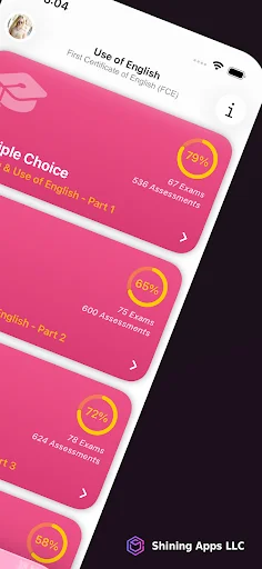 ดาวน์โหลด Cambridge English B2 (FCE) ล่าสุด – เตรียมสอบภาษาอังกฤษฟรี - Screenshot 2