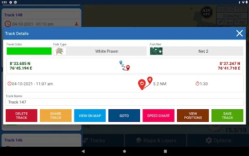 ดาวน์โหลด Kadal Map – Marine Navigation ล่าสุด – ระบบนำทางเรือประมง - Screenshot 18
