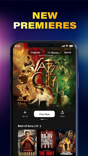 ดาวน์โหลด Sony LIV ล่าสุด – รับชมซีรีส์และภาพยนตร์โปรดได้ทุกที่ - Screenshot 1