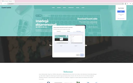 ดาวน์โหลด ExamCookie Chromebook ล่าสุด – ตัวช่วยคุมสอบออนไลน์ฟรี - Screenshot 2