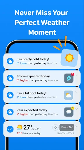 ดาวน์โหลด Weather & Clima ล่าสุด – พยากรณ์อากาศแม่นยำ ใช้งานง่ายฟรี - Screenshot 14