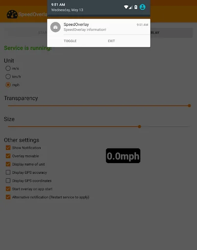 ดาวน์โหลด Speed Overlay ล่าสุด – มาตรวัดความเร็วบนหน้าจอ ฟรี - Screenshot 12