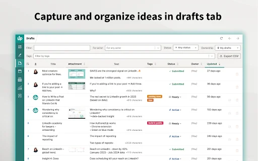 ดาวน์โหลด AuthoredUp – เครื่องมือช่วยเพิ่มยอดขายและคอนเทนต์บน LinkedIn ฟรี - Screenshot 4