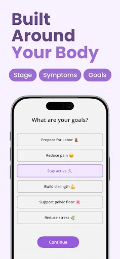 ดาวน์โหลด FitMama: ออกกำลังกายสำหรับคุณแม่ตั้งครรภ์และหลังคลอด ฟรี - Screenshot 5