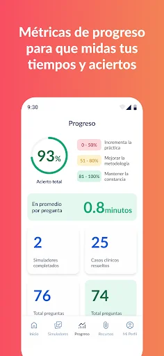 ดาวน์โหลด Gliamediq: Simulador ENARM ล่าสุด – ตัวช่วยสอบแพทย์ฟรี - Screenshot 8