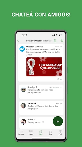 ดาวน์โหลด Penca Ovación ล่าสุด – ทายผลฟุตบอลและสนุกกับเพื่อนๆ ฟรี - Screenshot 7