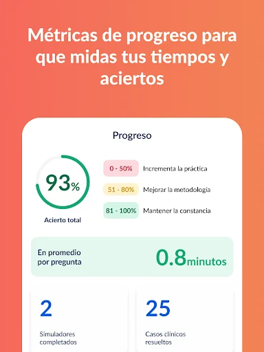 ดาวน์โหลด Gliamediq: Simulador ENARM ล่าสุด – ตัวช่วยสอบแพทย์ฟรี - Screenshot 16