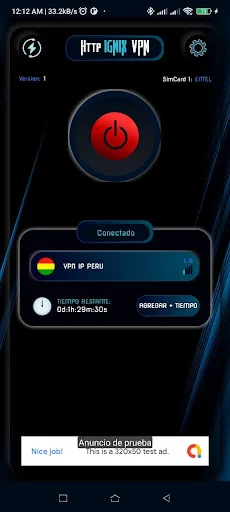 ดาวน์โหลด HTTP IGNIX VPN ล่าสุด – เชื่อมต่ออินเทอร์เน็ตฟรี ปลอดภัย - Screenshot 1