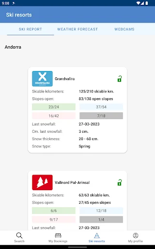 ดาวน์โหลด Esquiades.com แอปจองทริปสกีและโรงแรมชั้นนำในยุโรป - Screenshot 14