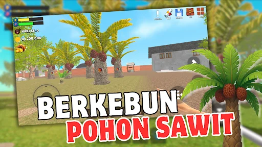 ดาวน์โหลด Kebun Sawit Simulator ล่าสุด – สร้างสวนปาล์มในฝันของคุณฟรี - Screenshot 1