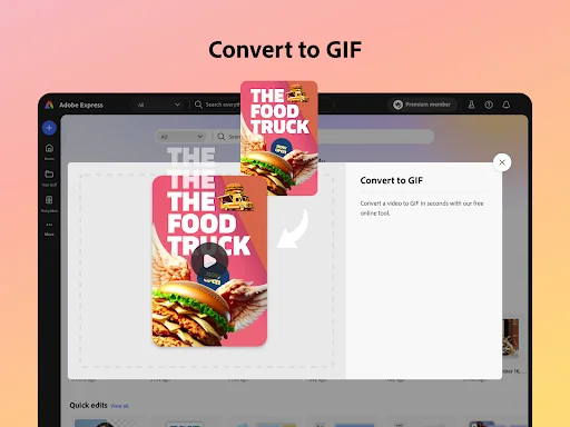 ดาวน์โหลด Adobe Express ล่าสุด – แอปแต่งรูปและวิดีโอ AI มือโปร - Screenshot 15