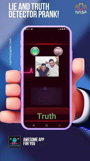 ดาวน์โหลด Lie and Truth Detector Prank – แอปทดสอบจับเท็จแสนสนุก - Screenshot 3
