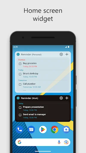ดาวน์โหลด To Do List Reminder & Widget ล่าสุด – จัดการงานของคุณให้ง่ายขึ้นฟรี - Screenshot 3