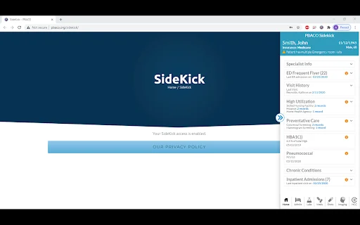 ดาวน์โหลด Sidekick ส่วนขยายสำหรับผู้ช่วยทางการแพทย์ – ใช้งานฟรี - Screenshot 2
