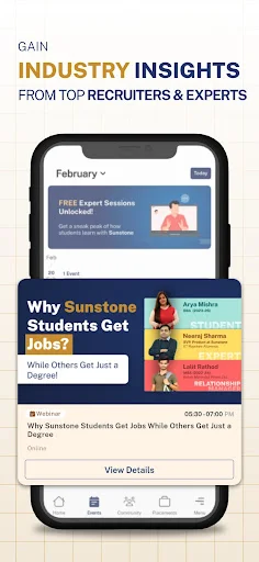 ดาวน์โหลดแอป Sunstone – หลักสูตร MBA B.Tech BBA รับรองการจ้างงาน 100% - Screenshot 3