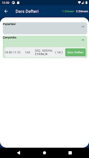 ดาวน์โหลด Okulsis Mobil เวอร์ชันล่าสุด – จัดการการเรียนการสอนฟรี - Screenshot 6