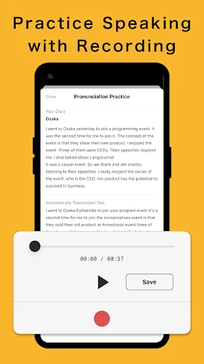 ดาวน์โหลด LangJournal: Language Diary ล่าสุด – ฝึกเขียนภาษาด้วย AI ฟรี - Screenshot 8