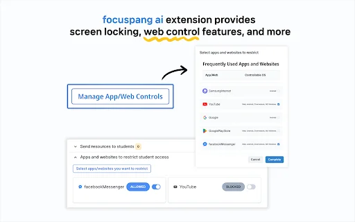 ดาวน์โหลด Focuspang สำหรับนักเรียน – เครื่องมือจัดการการเรียนออนไลน์ - Screenshot 1
