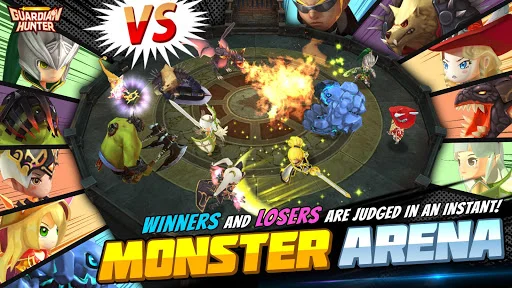 ดาวน์โหลด Guardian Hunter: SuperBrawlRPG ล่าสุด – เกมแอ็กชัน RPG สุดมันส์ - Screenshot 3