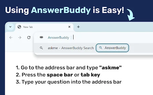 ดาวน์โหลด AnswerBuddy ล่าสุด – ตัวช่วย AI ค้นหาคำตอบได้ทันทีบนเบราว์เซอร์ - Screenshot 1