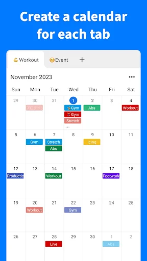 ดาวน์โหลด Plan Calendar – แอพจัดการตารางเวลาที่ดีที่สุดสำหรับคุณ - Screenshot 2