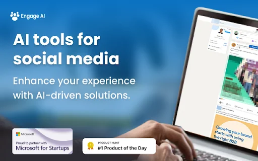 Engage AI – ตัวช่วยคอมเมนต์ LinkedIn ด้วย ChatGPT ฟรี - Screenshot 1