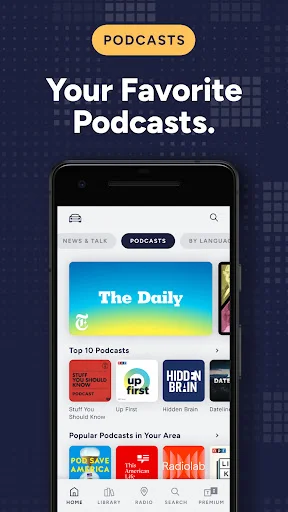 ดาวน์โหลด TuneIn Radio ล่าสุด – ฟังวิทยุสด กีฬา และข่าวสารฟรี - Screenshot 7