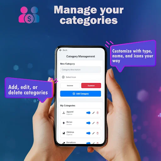 ดาวน์โหลด Couple Finance ล่าสุด – จัดการค่าใช้จ่ายคู่รักฟรี - Screenshot 3