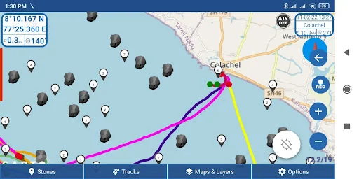 ดาวน์โหลด Kadal Map – Marine Navigation ล่าสุด – ระบบนำทางเรือประมง - Screenshot 2