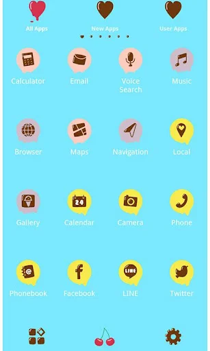 ดาวน์โหลดธีม Theme-I Scream for Ice Cream! ฟรี – ตกแต่งมือถือให้สดใส - Screenshot 3