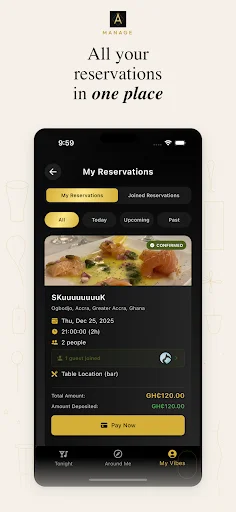 ดาวน์โหลด Accraaa ล่าสุด – แผนที่สถานบันเทิงและร้านอาหารในกานาฟรี - Screenshot 5