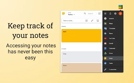ดาวน์โหลด Black Menu for Google ล่าสุด – เข้าถึงบริการ Google ได้รวดเร็ว - Screenshot 4