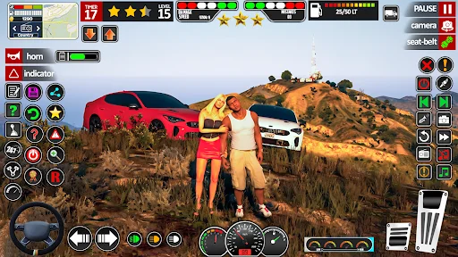 ดาวน์โหลด School Car Simulator 2024 ล่าสุด – เกมขับรถสมจริง สนุกฟรี - Screenshot 4