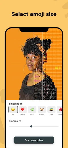 ดาวน์โหลด Emoji photo Mosaic – สร้างงานศิลปะจากอิโมจิสุดเท่ฟรี - Screenshot 3