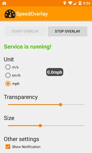 ดาวน์โหลด Speed Overlay ล่าสุด – มาตรวัดความเร็วบนหน้าจอ ฟรี - Screenshot 7