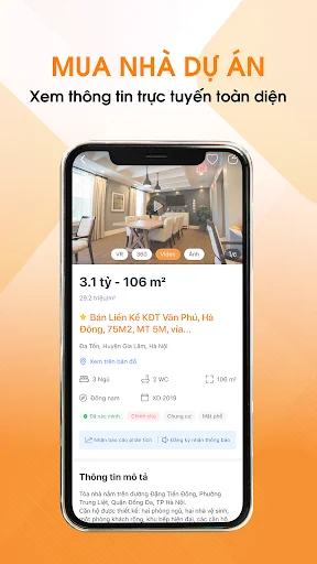 ดาวน์โหลด Cenhomes.vn ล่าสุด – แพลตฟอร์มซื้อขายอสังหาฯ 4.0 ฟรี - Screenshot 5
