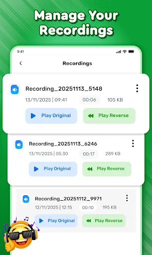 ดาวน์โหลด Reverse Play : Sing Challenge ล่าสุด – ร้องเพลงย้อนกลับฟรี - Screenshot 12