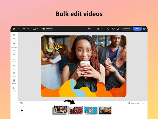ดาวน์โหลด Adobe Express ล่าสุด – แอปแต่งรูปและวิดีโอ AI มือโปร - Screenshot 19