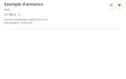 ดาวน์โหลด Date Leboncoin ส่วนขยายดูวันลงประกาศจริง ฟรี - Screenshot 1