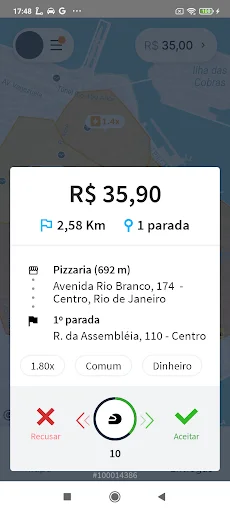 ดาวน์โหลด Canguru Conecte – Entregador ล่าสุด – แอปรับงานขับขี่ปลอดภัยฟรี - Screenshot 3