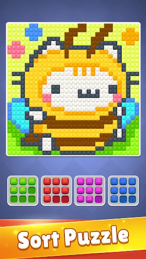 ดาวน์โหลด Diamond Sparkle: Sort Puzzle ล่าสุด – เกมเรียงเพชรแสนสนุกฟรี - Screenshot 1