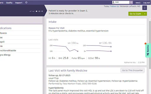ดาวน์โหลด Navina Addon ล่าสุด – ตัวช่วยอัจฉริยะสำหรับ EMR - Screenshot 1