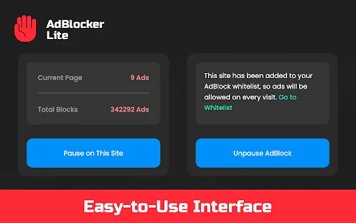 ดาวน์โหลด AdBlock Lite ล่าสุด – บล็อกโฆษณาบน Chrome ฟรี - Screenshot 3