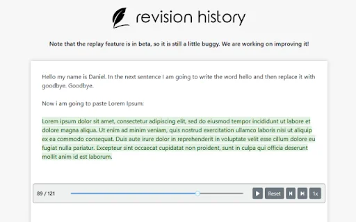 Revision History: ติดตามกระบวนการเขียนบน Google Docs อย่างมืออาชีพ - Screenshot 3