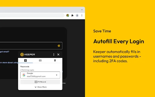 ดาวน์โหลด Keeper Password Manager – จัดการรหัสผ่านปลอดภัยสูงสุด - Screenshot 2