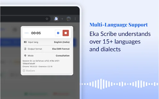 EkaScribe: ตัวช่วยจดบันทึกทางการแพทย์ด้วย AI สำหรับแพทย์ไทย - Screenshot 4