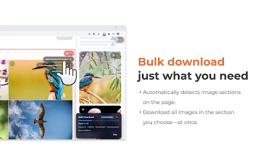 ดาวน์โหลด One-click image downloader – Grabit ล่าสุด – บันทึกภาพต้นฉบับฟรี - Screenshot 4