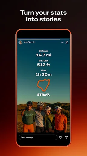 ดาวน์โหลด Strava: ติดตามการวิ่งและปั่นจักรยาน – แอปฟิตเนสยอดนิยม - Screenshot 2