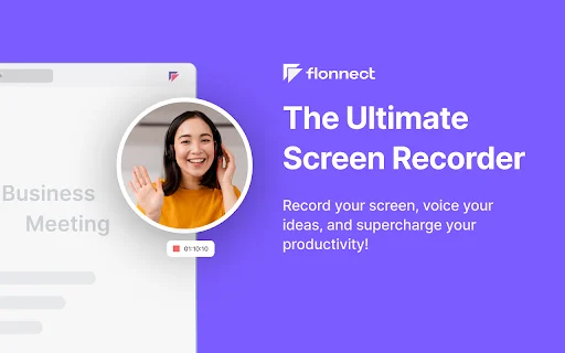ดาวน์โหลด Screen & Webcam Recorder – Flonnect ฟรี บันทึกหน้าจอแบบมืออาชีพ - Screenshot 1
